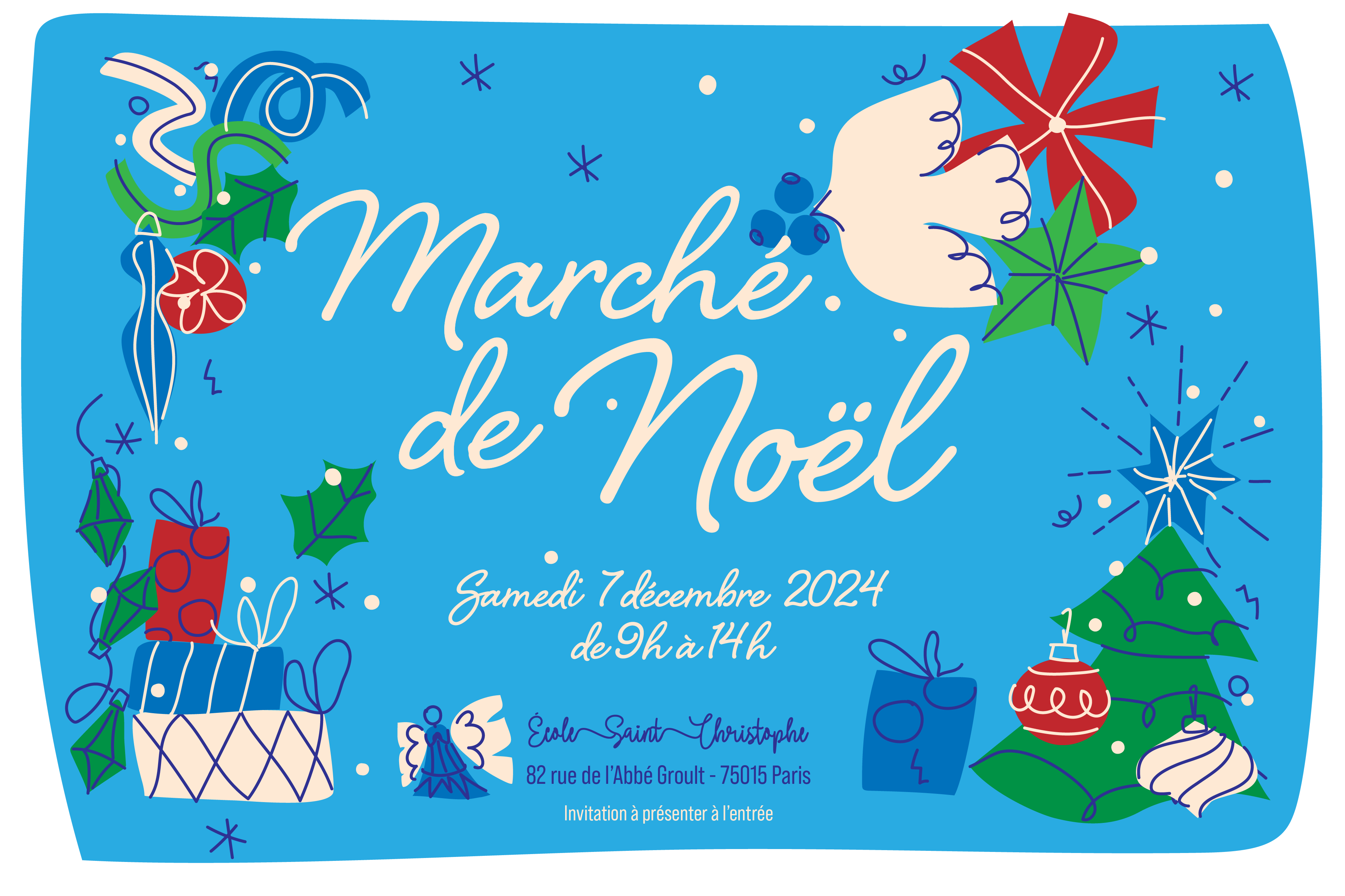 Marché de Noël de l'École Saint-Christophe