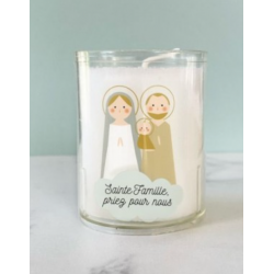 Bougie votive Sainte Famille