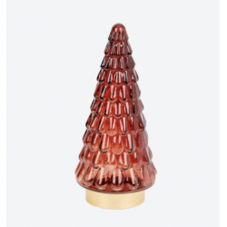 Sapin en verre avec led -...